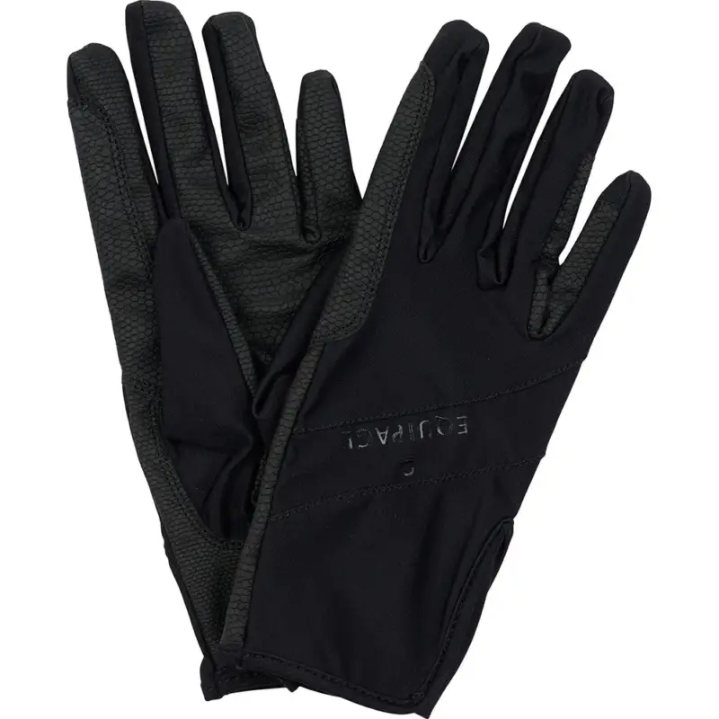Neue Ware Reithandschuhe Hale, Schwarz