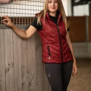 Kostenloser Rückversand Steppweste 2.0 für Damen, Winery