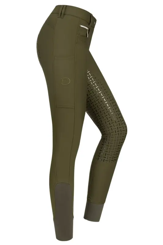 Sofort Bestellen Silikonvollbesatzreithose Classic Design 2.0 für Damen, Forest Night