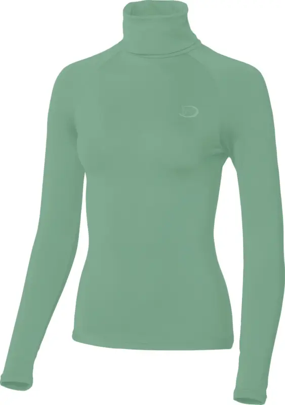 Schnäppchen Winterbaselayer All-Season mit Rollkragen für Damen, Mineral Blue
