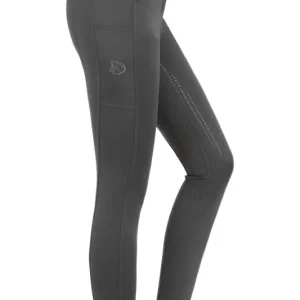 Online Kaufen Winterreithose All-Season Classic Design mit Silikonvollbesatz für Damen, Dark Grey