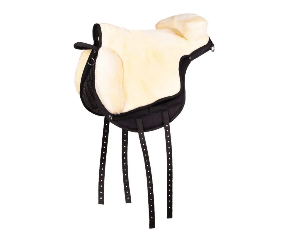 Bestseller Reitkissen QHP Bareback Pad Kunstfell