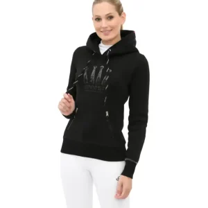 Must-Have Kapuzenpullover Crown Sequin