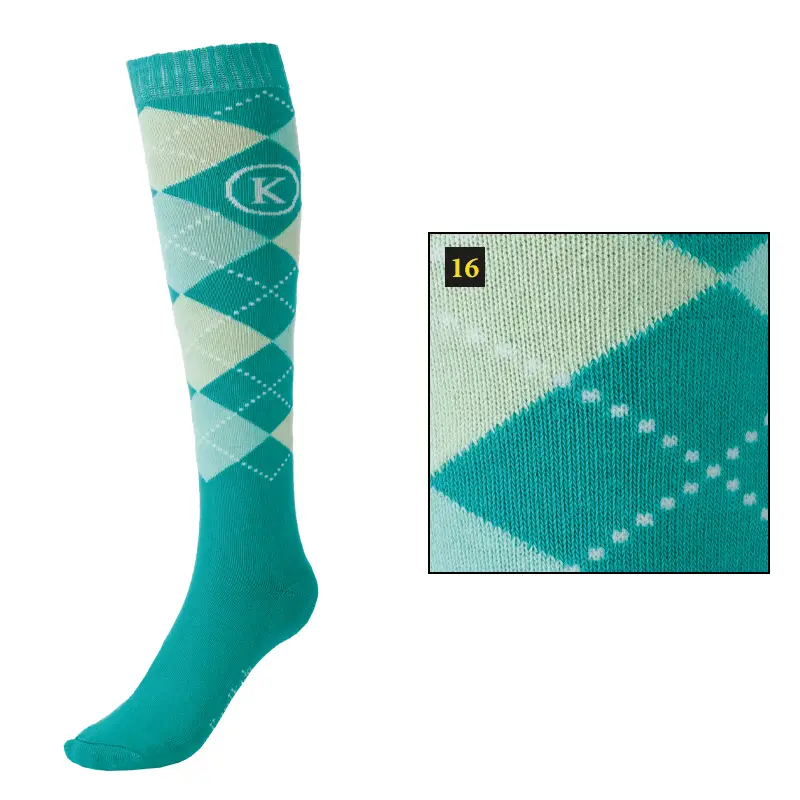 Preis Gesenkt Kavalkade Kniestrümpfe KavalSocks Mint / Opalgrün / Limette