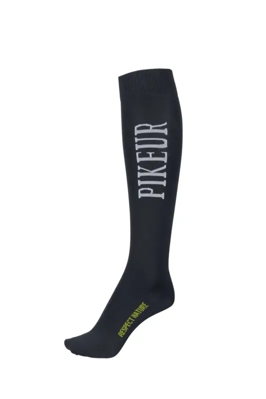 Expressversand Pikeur Kniestrumpf Respect Nature - anthrazit / grey