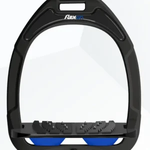 Finale Aktion Flex-on Steigbügel Green Composite Line - Schräg Ultra Grip blau / Shock Absorber
