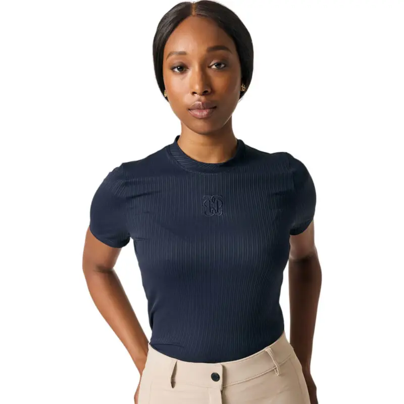 Bestpreis T-Shirt Courtney SS Striped Mesh Top FS 2025 Shirt