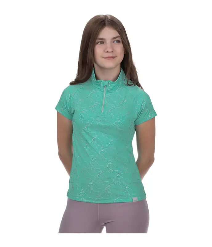 Kinder-UV-Zip-Shirt Suna Preisreduziert
