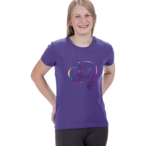 Kinder-T-Shirt Ruby Highlight
