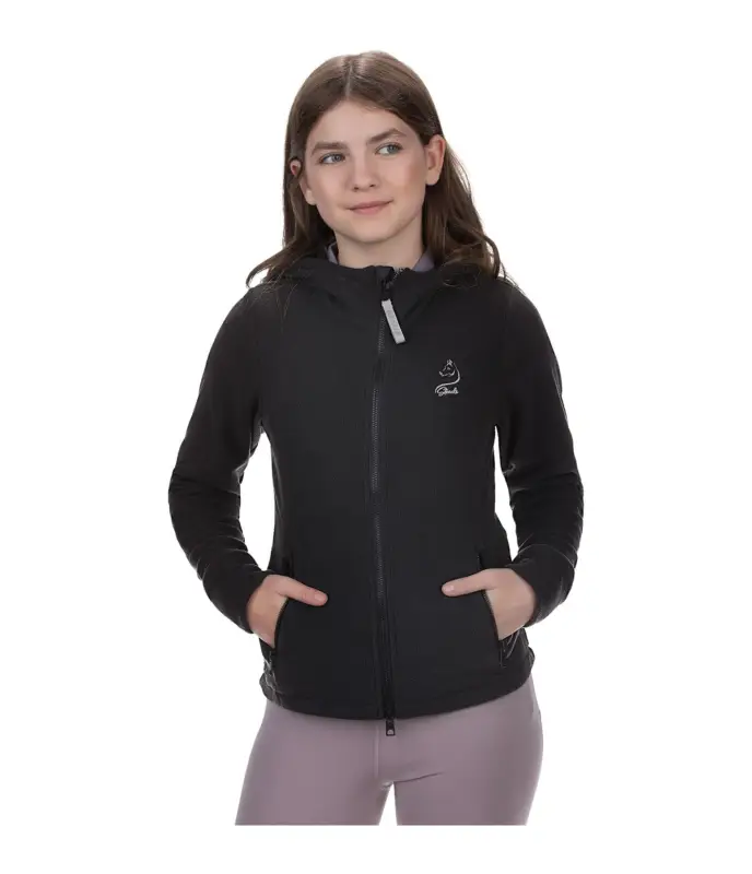 Solange Der Vorrat Reicht Kinder-Kapuzen-Fleecejacke Cadie