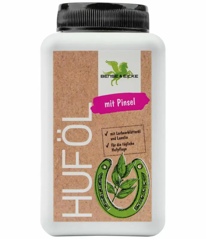 Rabatt Huföl mit Pinsel