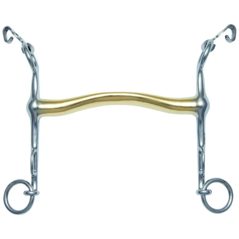 Solange Der Vorrat Reicht Stübben Steeltec Dressurkandare Fine Line - Sweet Copper, 13.5cm | 16mm