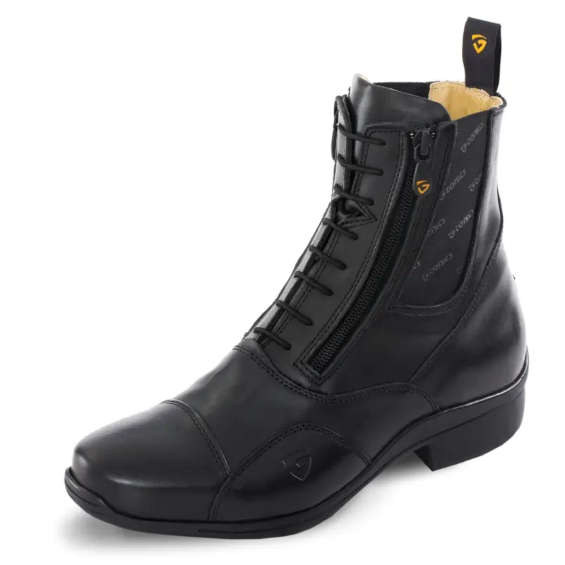 Tonics Stardust II Stiefelette Schnürer unisex - schwarz, 44 Neuheit