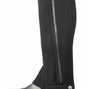 USG Siena Jodhpur-Synthetik-Mini-Chaps - schwarz, S Nur Für Kurze Zeit