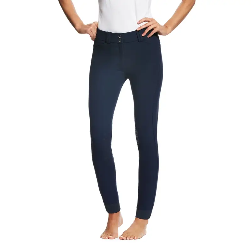 Markenprodukt Ariat Tri Factor Knee Grip Reithose Damen - weiß, 84