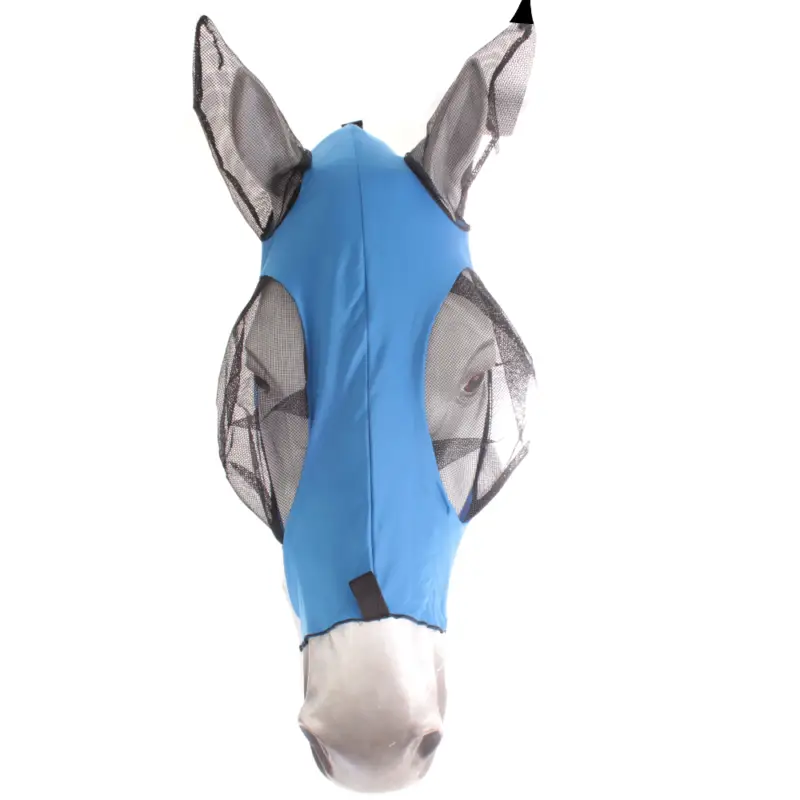 Finale Aktion Weatherbeeta Stretch Bug Eye Saver With Ears Fliegenmaske - Blue/Black, WB