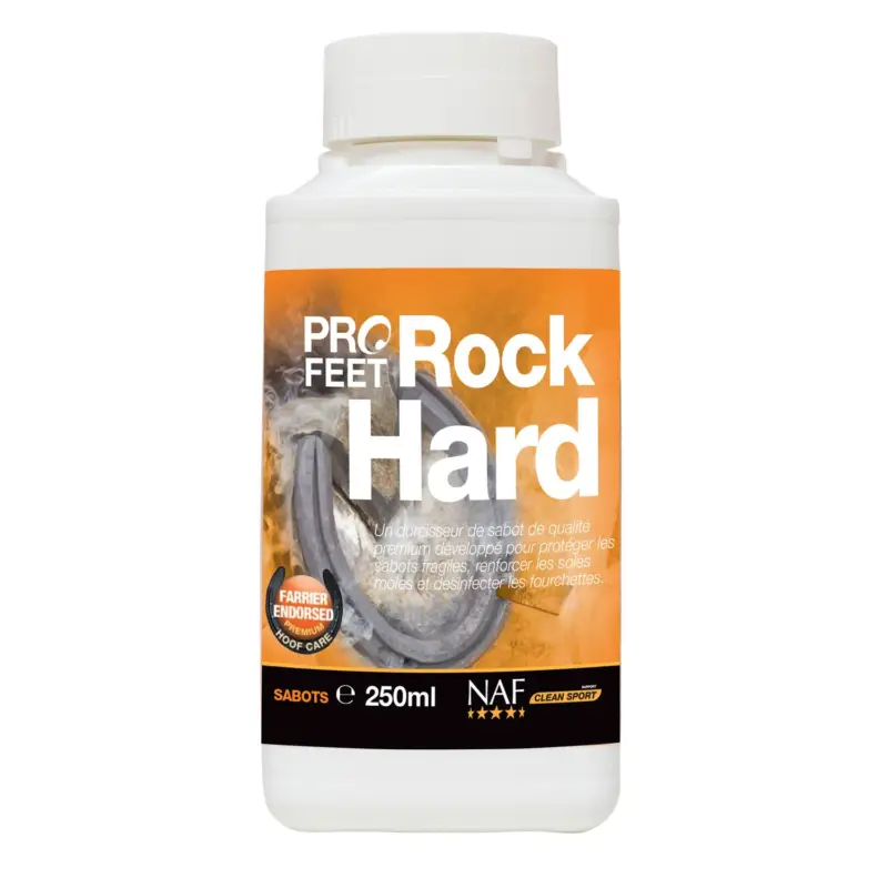 Neue Kollektion NAF ProFeet Rock Hard - 250 ml