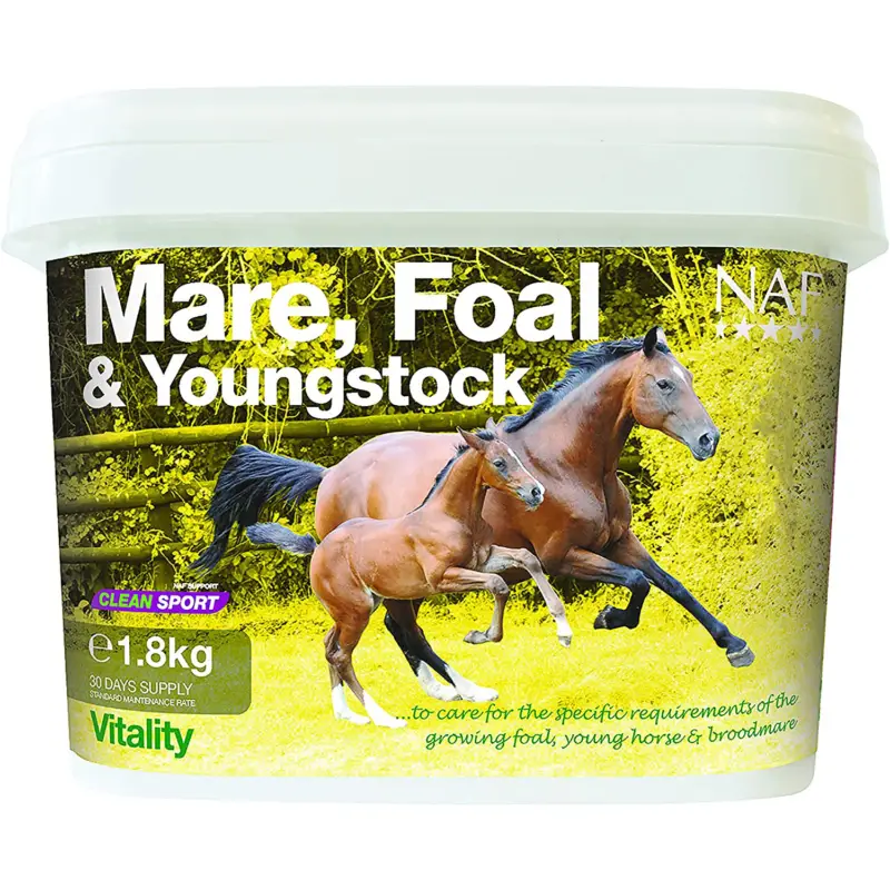 Nur Heute NAF Mare, Foal & Youngstock Vitamin- und Mineralstoffzusatz - 3.6 KG