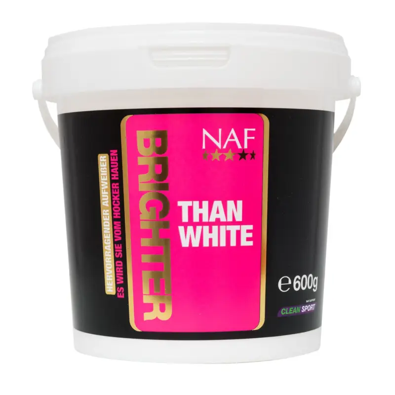 NAF Brighter than White - 600 g Solange Der Vorrat Reicht