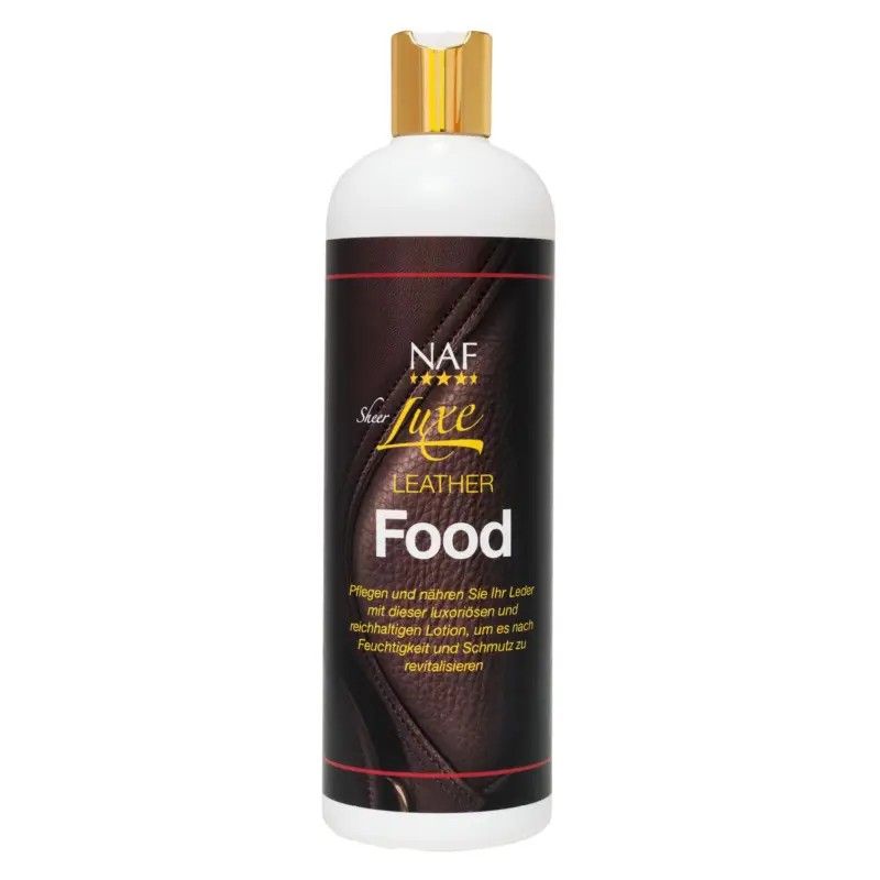 NAF Lederlotion Sheer Luxe Leather Food - 500 ml Highlight