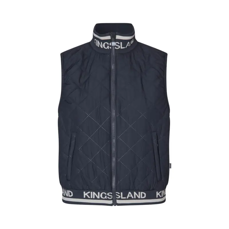 Günstig Kingsland KLNoelle Ladies Quilted Riding Bodywarmer Weste Damen - navy, M