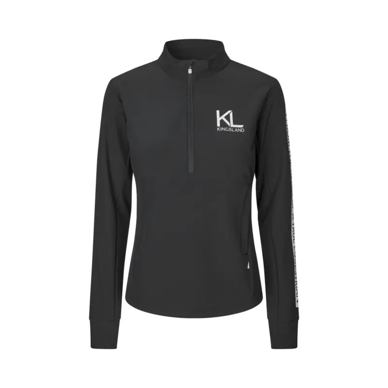 Abverkauf Kingsland KLNessa Ladies Fleece Anorak Damen - black, XXL