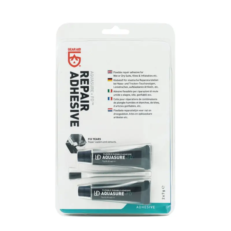 Gear Aid Klebstoff Elastisch Aquasure+FD 2 x 7g Preis Gesenkt