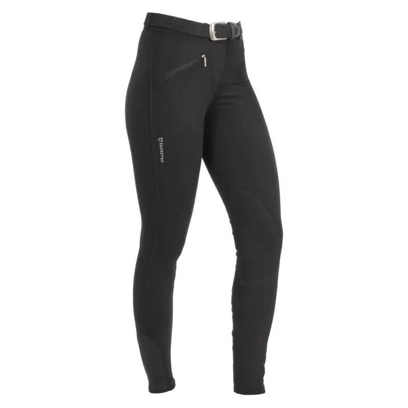 Equestro Selene Kniebesatz Reithose Damen - white, 36 Solange Der Vorrat Reicht