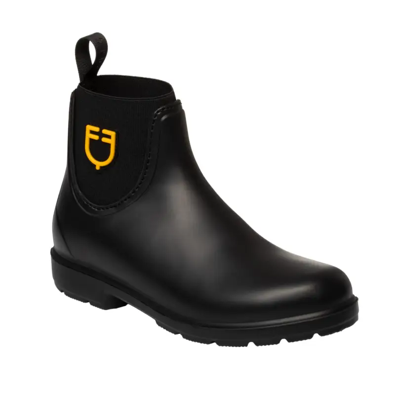 Begrenztes Angebot Equestro Ultra-lightweight EVA Jodhpur Stiefelette - black, 44