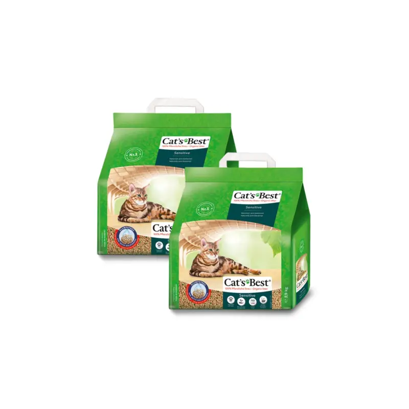 Cat's Best Sensitive Klumpstreu 2x2,9 kg Super-Preis