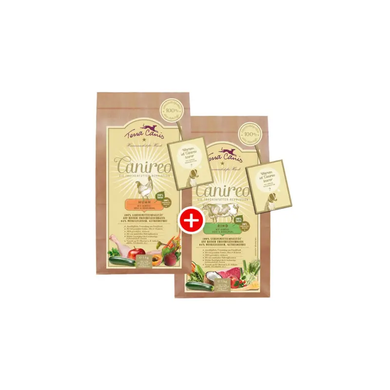Terra Canis Canireo Adult Probierpaket 2x1kg Schneller Versand