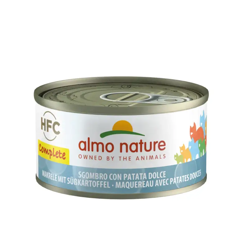 Almo nature Almo Complete HFC Makrele mit Süßkartoffel 24x70 g Versand Am Gleichen Tag