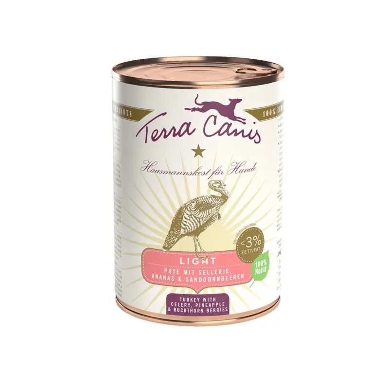 Mega-Angebot Terra Canis Light 6x400g Pute