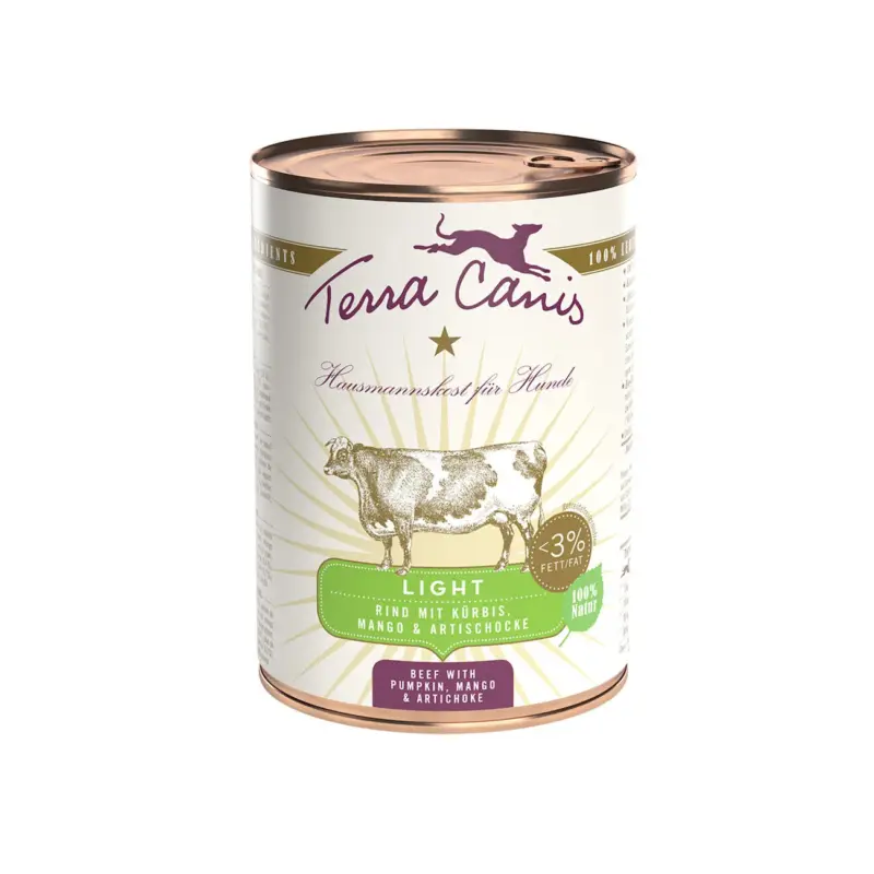 Aktuell Terra Canis Light 6x400g Rind