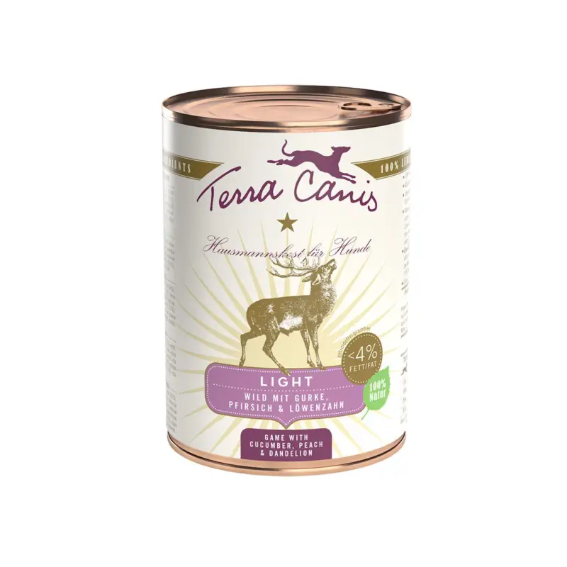 Preisreduziert Terra Canis Light 6x400g Wild