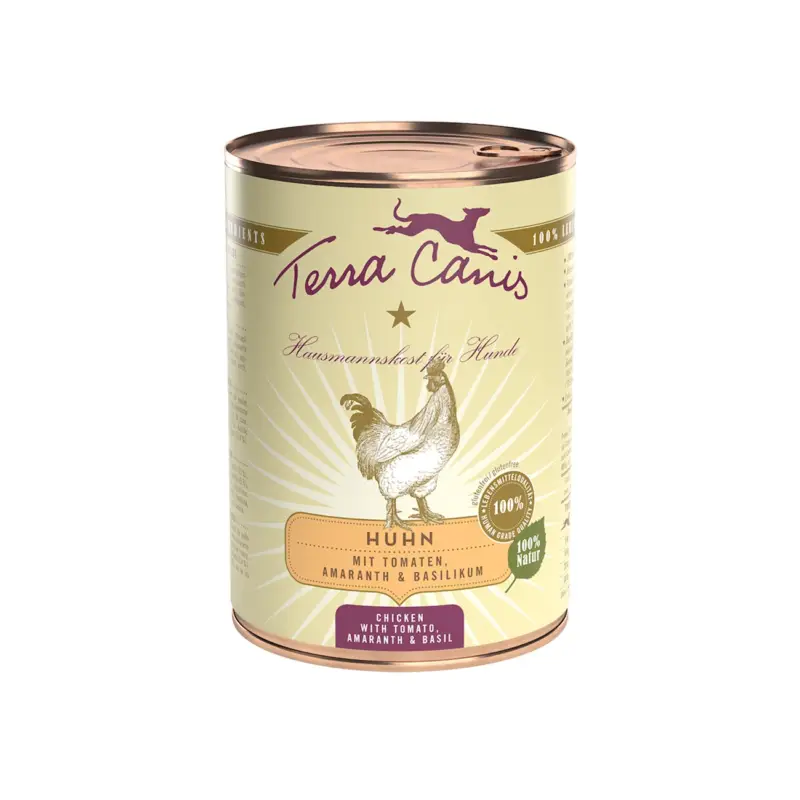 Terra Canis Classic Adult Huhn mit Tomaten, Amaranth und Basilikum 6x400 g Top-Preis