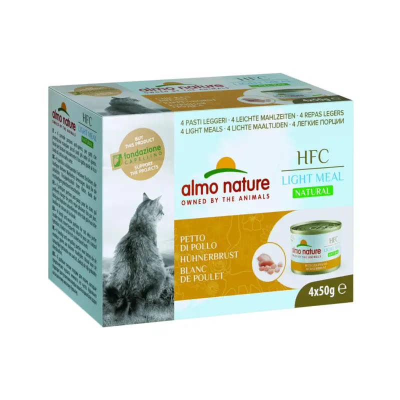 Almo nature HFC Natural Light Meal 4x50 g Hühnerbrust Top-Angebot