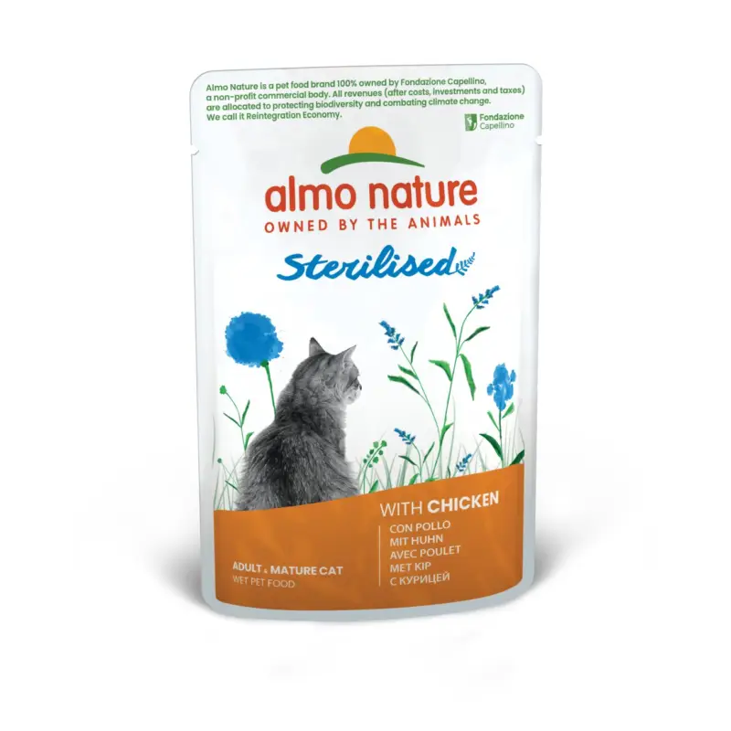 Almo nature Sterilised Huhn 30x70 g Beliebt