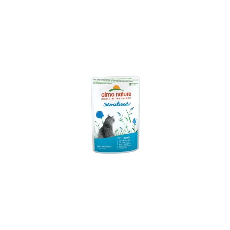 Almo nature Sterilised Kabeljau 30x70 g Preiswert