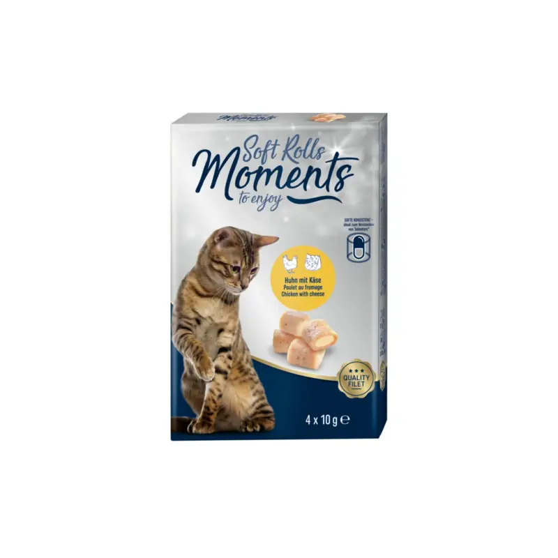 Nur Für Kurze Zeit MOMENTS Soft Rolls Huhn und Käse 24x10 g