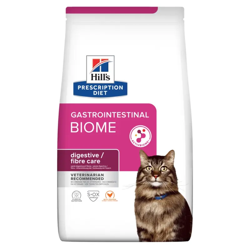 Angebot Hill's Prescription Diet Gastrointestinal Biome Digestive / Fibre Care mit Huhn 2x3 kg
