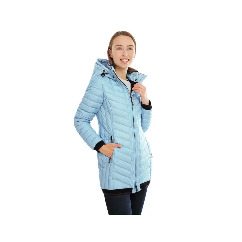 Preisreduziert Knuffelwuff leichte Damen Übergangsjacke Brooklyn hellblau 44 - EU