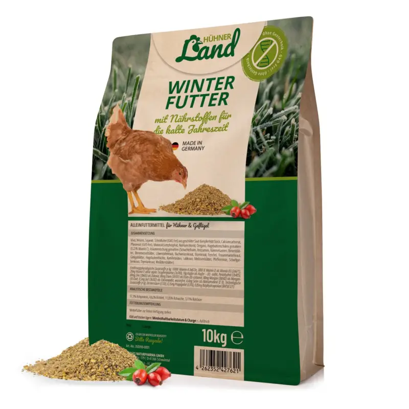 HÜHNER Land Winterfutter 10kg Sonderaktion