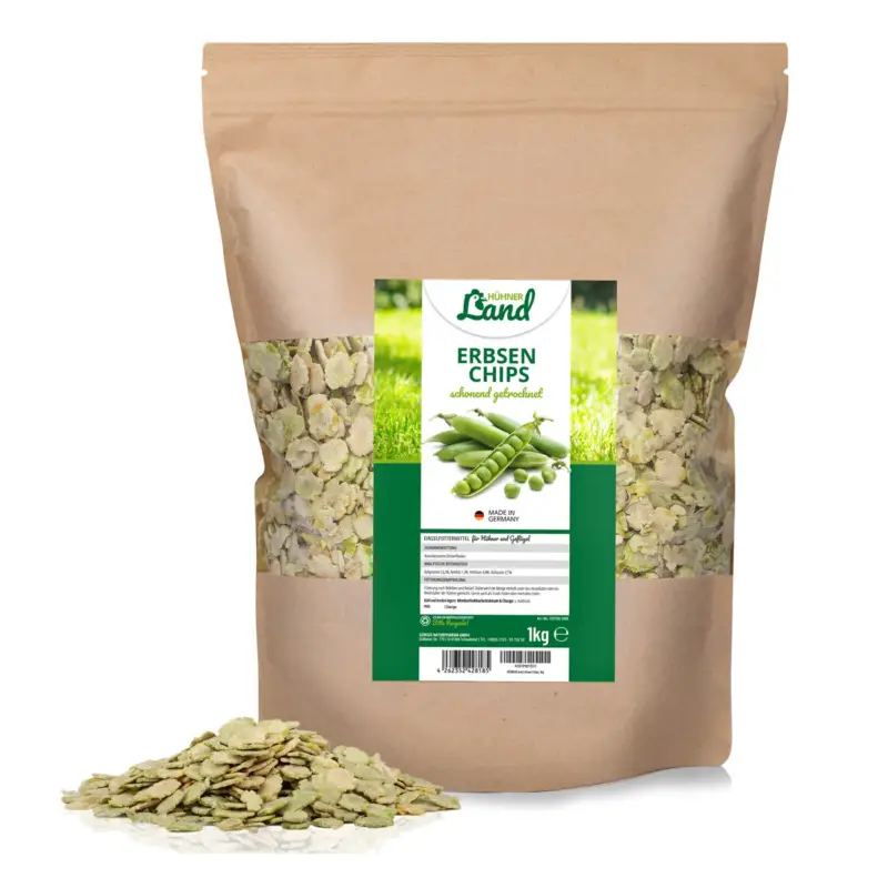 Top-Seller HÜHNER Land Erbsen Chips 1kg