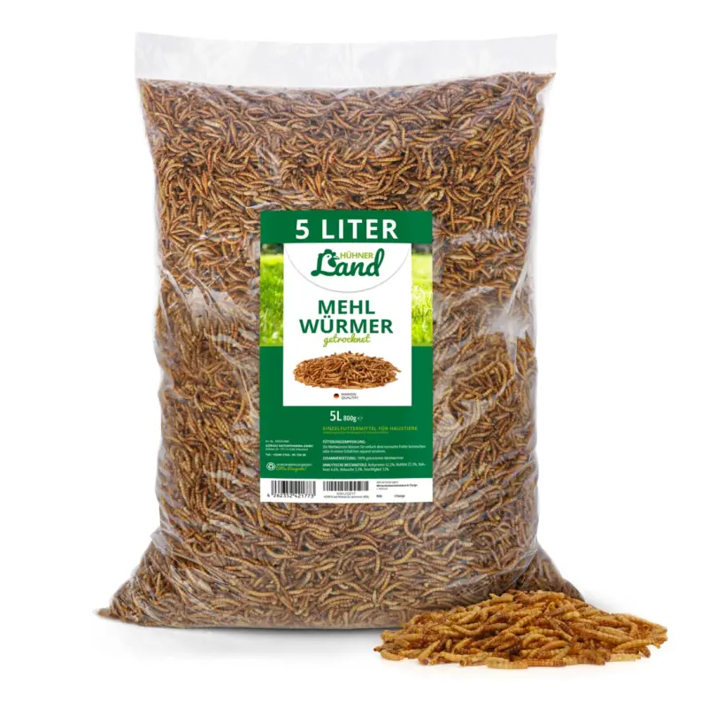 Online Kaufen HÜHNER Land Edel Mehlwürmer 800g