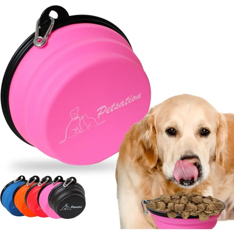 Petsation Faltbarer Reisenapf Pink 350 cm³ Kracherpreis