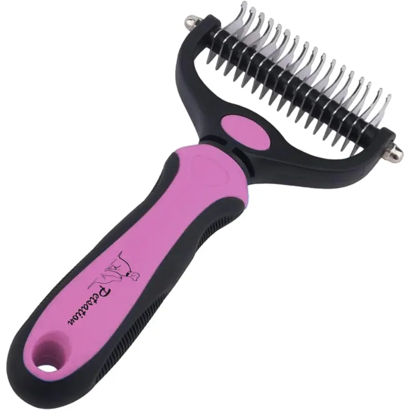 Petsation Unterwollbürste Hundebürste pink Heißes Angebot