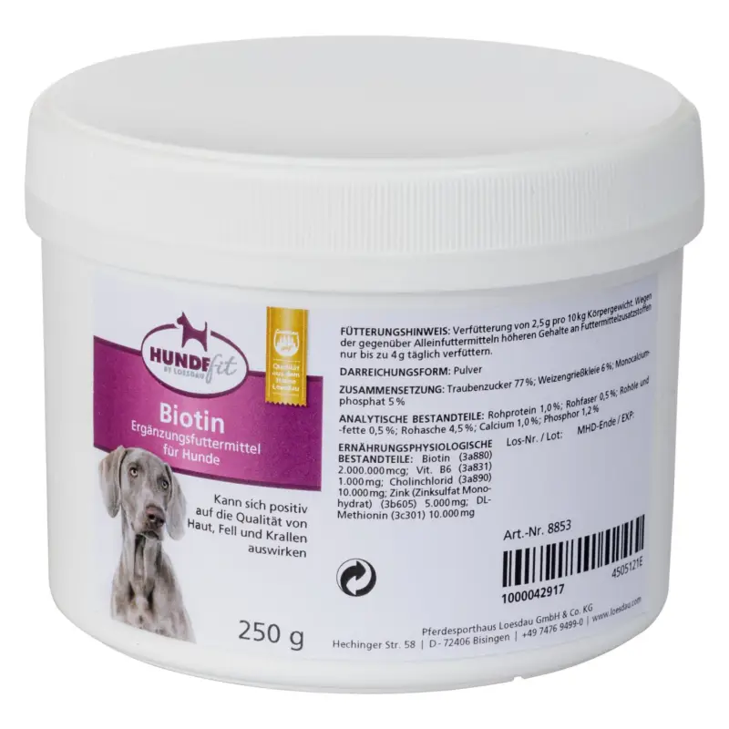 HUNDEfit by Loesdau Biotin Jetzt Kaufen