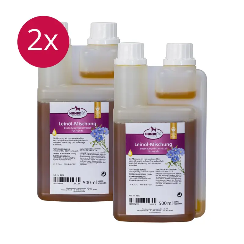 HUNDEfit by Loesdau Set Energie für Hunde, Leinöl-Mischung Sale