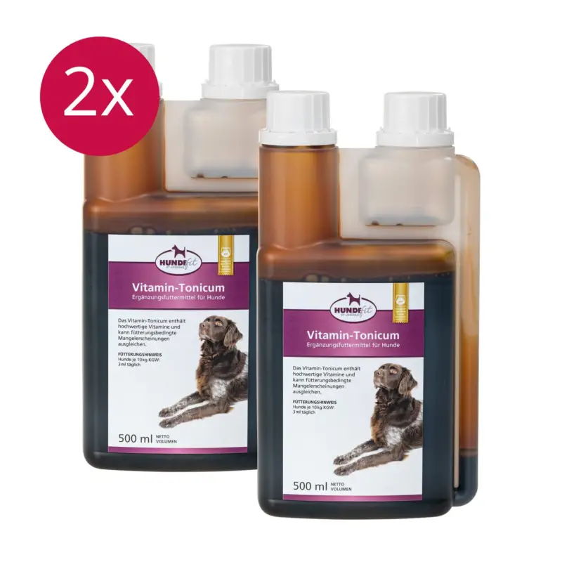 Must-Have HUNDEfit by Loesdau Set Vital für Hunde, Vitamin-Tonicum
